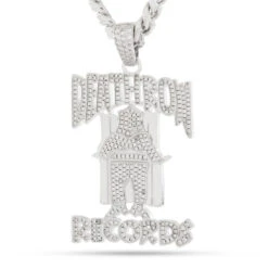 Death Row Records X King Ice - OG Death Row Logo Necklace 14 Death Row Records X King Ice - OG Death Row Logo Necklace -King Ice death row records x king ice og death row logo necklace gold plated white gold 2 5 king ice 31196111667375