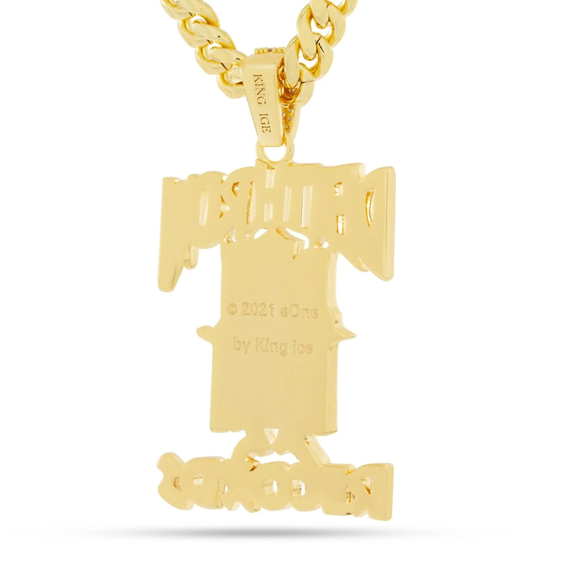 Death Row Records X King Ice - OG Death Row Logo Necklace 2 Death Row Records X King Ice - OG Death Row Logo Necklace - Image 2