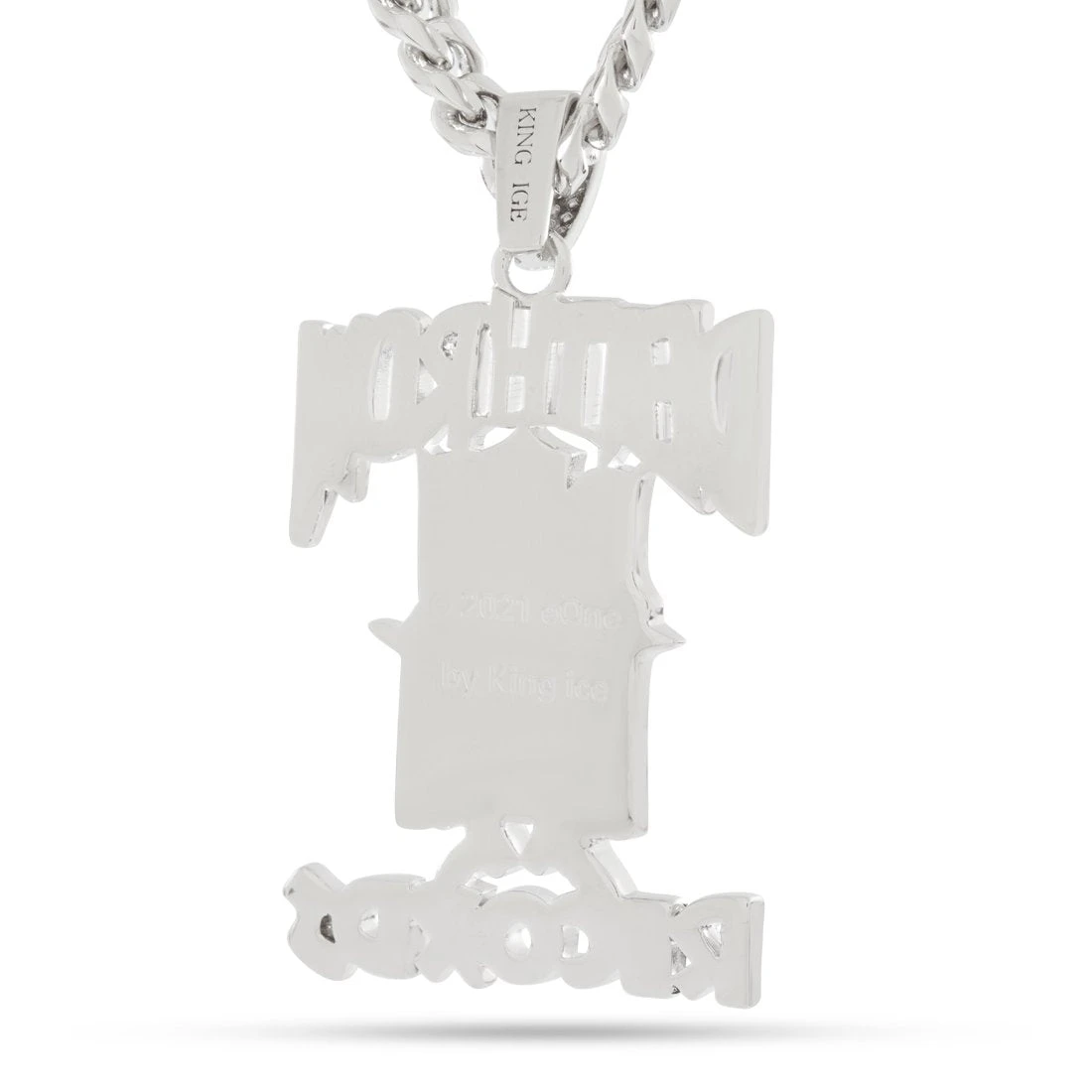 Death Row Records X King Ice - OG Death Row Logo Necklace 7 Death Row Records X King Ice - OG Death Row Logo Necklace - Image 7