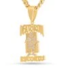 Death Row Records X King Ice - Original Logo Necklace
