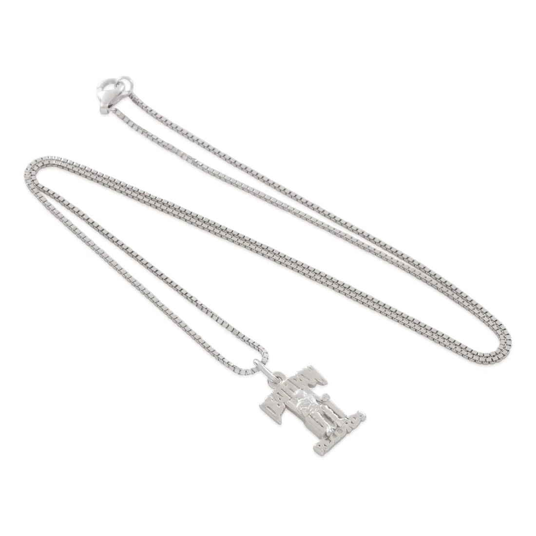 Death Row Records X King Ice - Sterling Silver Flyweight Logo Necklace 6 Death Row Records X King Ice - Sterling Silver Flyweight Logo Necklace - Image 6