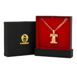 Death Row Records X King Ice - 14K Solid Gold Logo Necklace -King Ice death row x king ice 14k solid gold death row logo necklace king ice 14886375096374