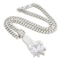 Diamond Hands Necklace 14 Diamond Hands Necklace -King Ice diamond hands necklace king ice 31564935069871