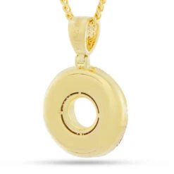 Donut Necklace -King Ice donut necklace 14k gold 1 5 king ice 36540288893103