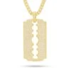 Double-Edge Razor Blade Necklace