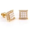 Double-Row Stud Earrings