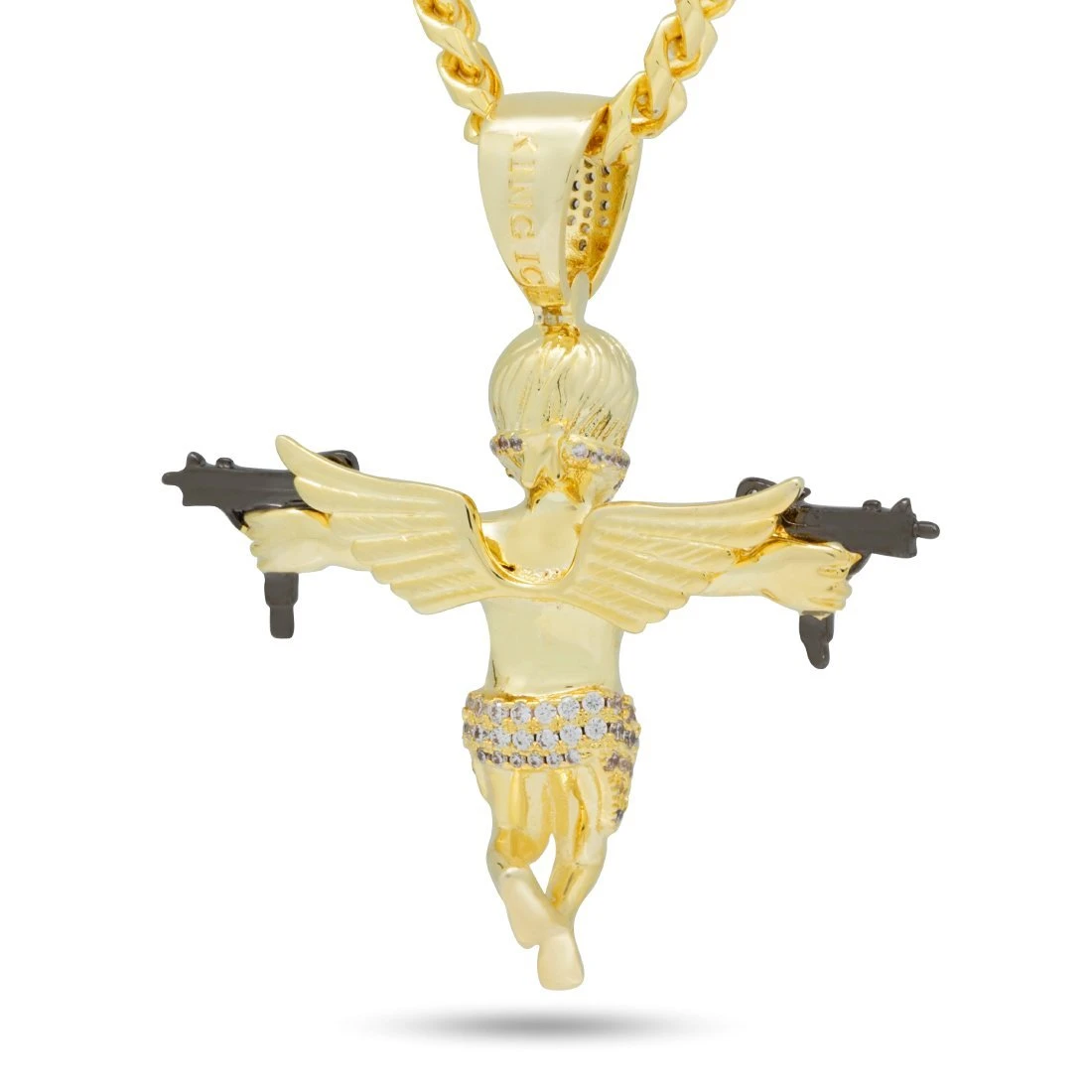 Dual Uzi Angel Necklace 2 Dual Uzi Angel Necklace - Image 2