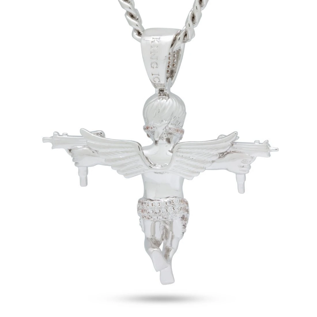 Dual Uzi Angel Necklace 6 Dual Uzi Angel Necklace - Image 6