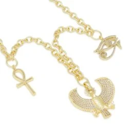 Egyptian Unity Necklace -King Ice egyptian unity necklace king ice 30563180085423