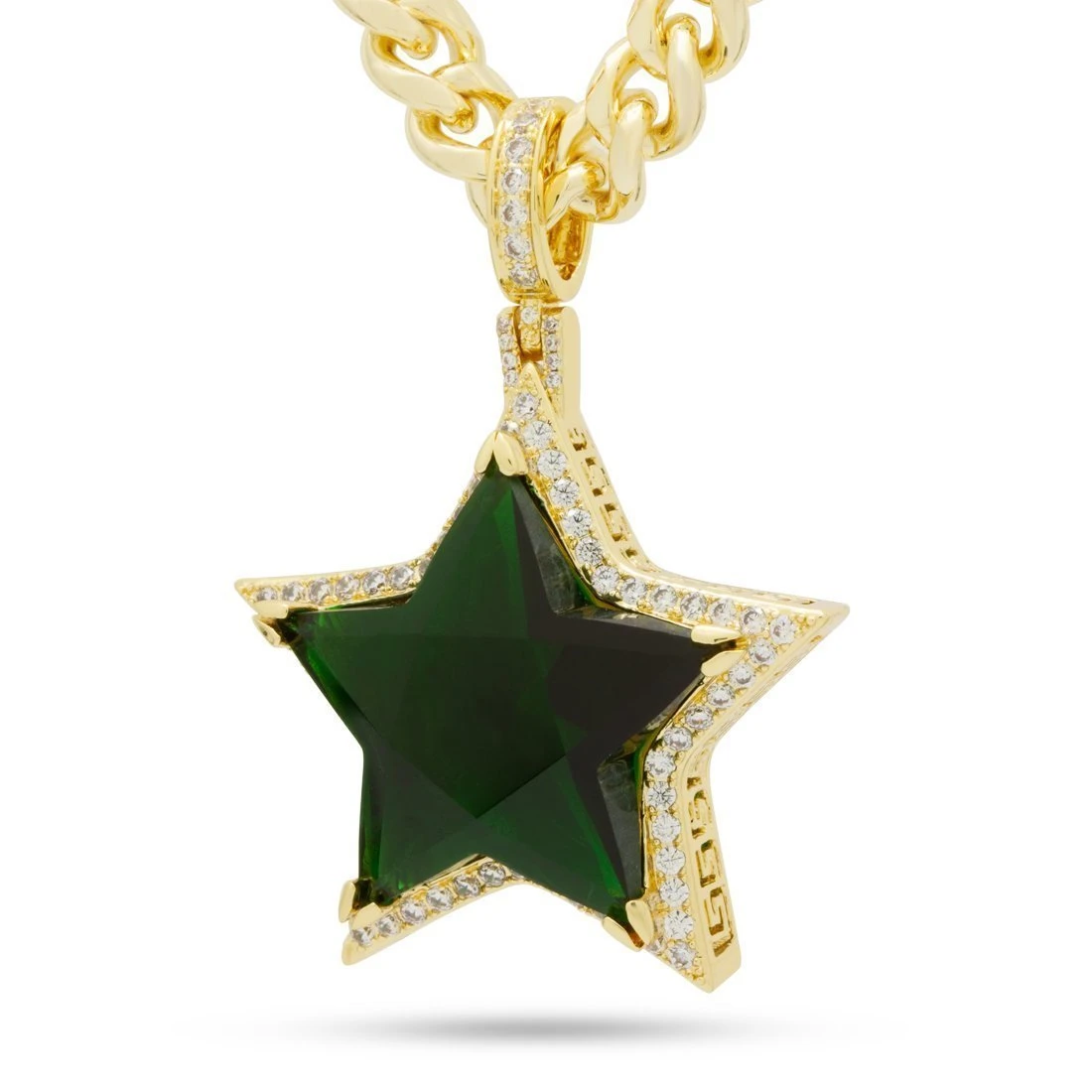 Emerald Star Necklace 1 Emerald Star Necklace