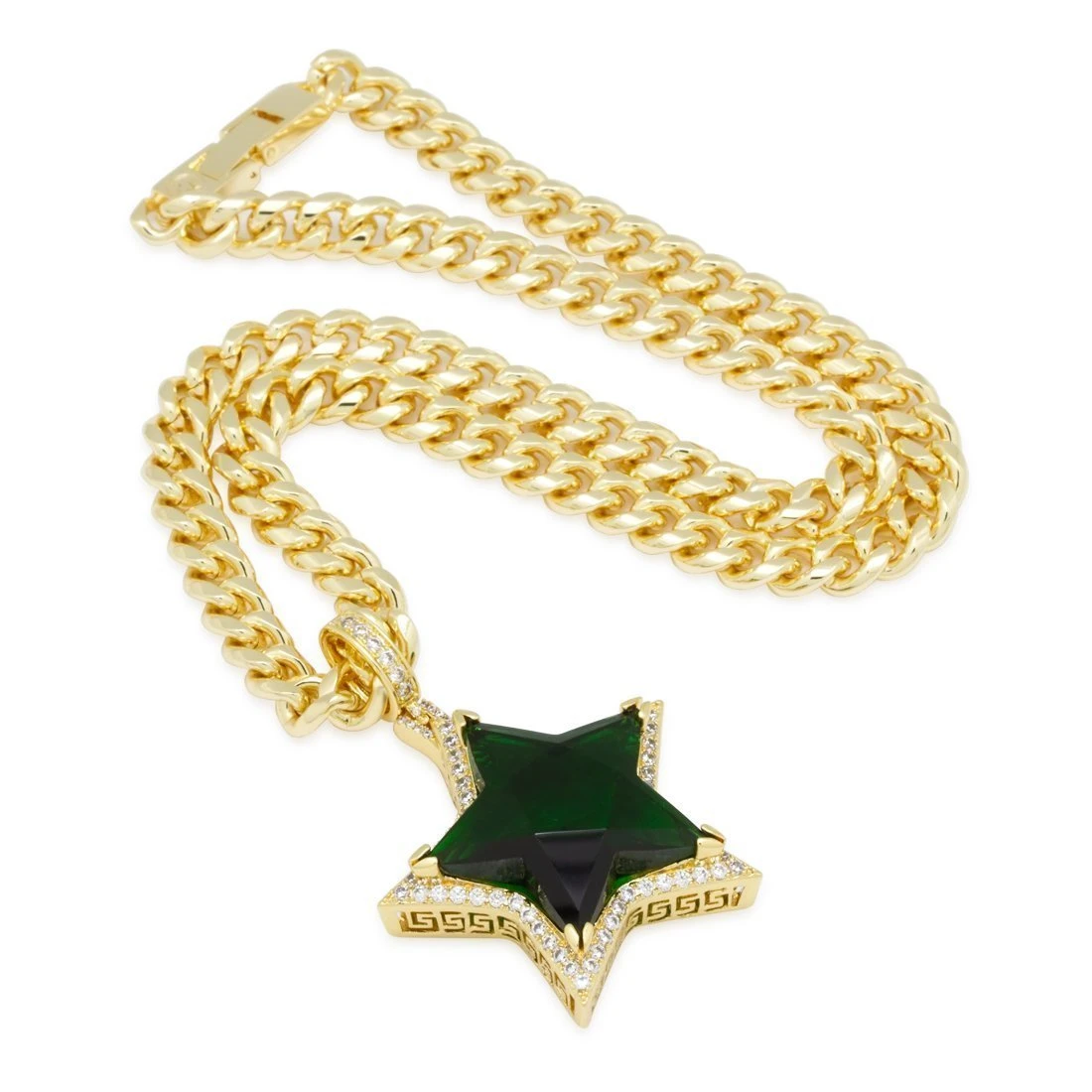 Emerald Star Necklace 3 Emerald Star Necklace - Image 3