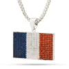 Flag Of France Necklace