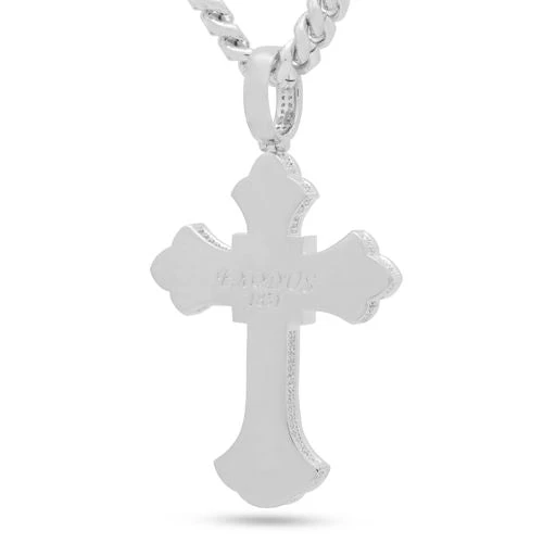 Fleur De Lis Cross Necklace 13 Fleur De Lis Cross Necklace - Image 13