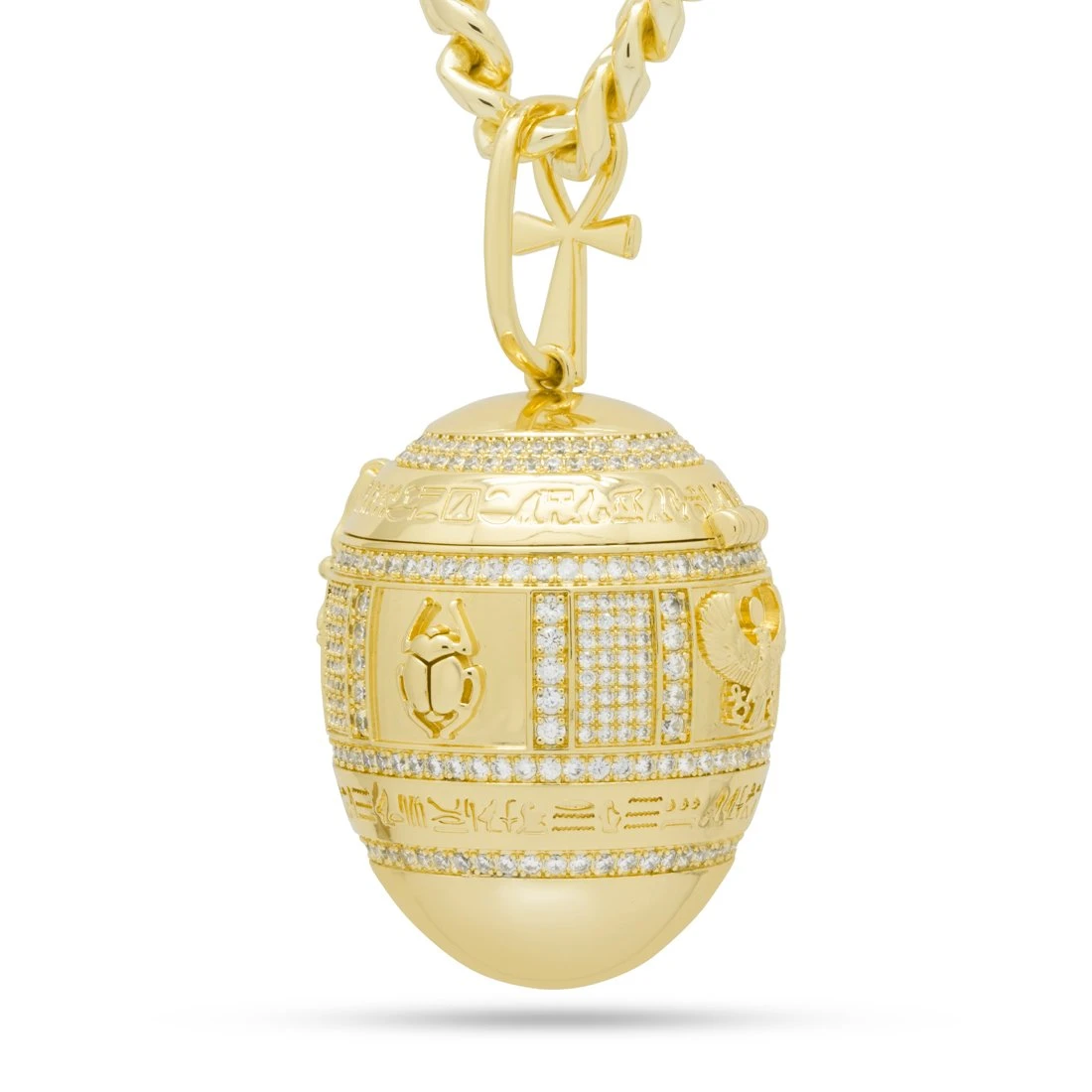 Golden Stash Egg Of The Pharaoh Necklace 3 Golden Stash Egg Of The Pharaoh Necklace - Image 3