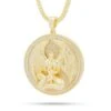 Good Vs. Evil Angel Medallion Necklace