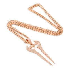 Halo X King Ice - Iced Energy Sword Necklace -King Ice halo x king ice energy sword necklace pre order king ice 32400713547951