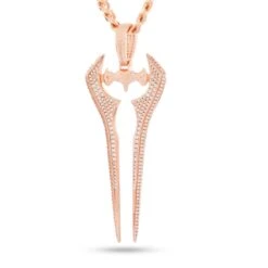 Halo X King Ice - Iced Energy Sword Necklace -King Ice halo x king ice energy sword necklace pre order king ice 32400715022511