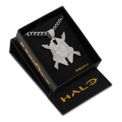 Halo X King Ice - Legendary Emblem Necklace -King Ice halo x king ice legendary emblem king ice 35459929473199