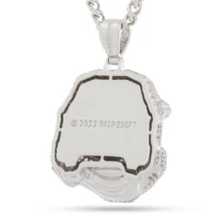 Halo X King Ice - Master Chief Helmet II Necklace 13 Halo X King Ice - Master Chief Helmet II Necklace -King Ice halo x king ice master chief helmet necklace ii king ice 35460157866159