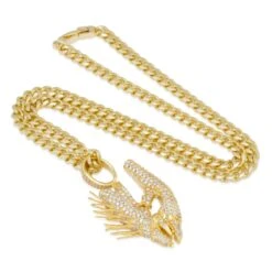 Halo X King Ice - Needler Necklace -King Ice halo x king ice needler necklace pre order king ice 31482705739951