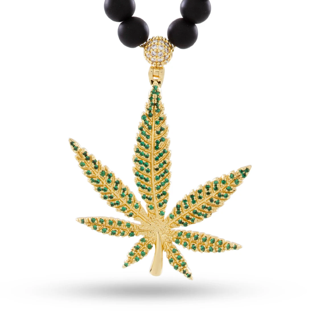 High Rise Cannabis Leaf Necklace 1 High Rise Cannabis Leaf Necklace