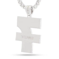 Slurpee® X King Ice - Iced 7-Eleven® Logo Necklace -King Ice iced 7 eleven logo necklace king ice 36530591072431