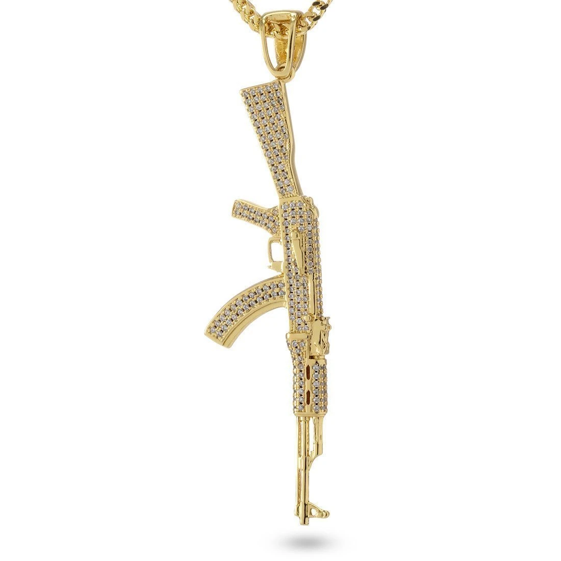 Iced AK-47 Necklace 2 Iced AK-47 Necklace - Image 2