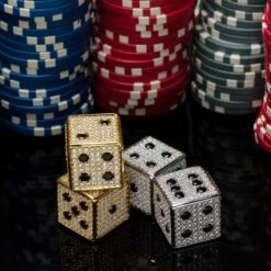 Iced Dice Set -King Ice iced dice set king ice 30453507915951