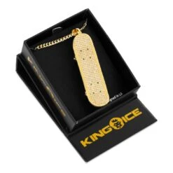 Iced Skateboard Necklace 11 Iced Skateboard Necklace -King Ice iced skateboard necklace king ice 30782684430511