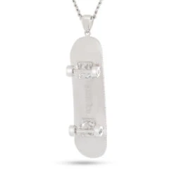 Iced Skateboard Necklace 14 Iced Skateboard Necklace -King Ice iced skateboard necklace king ice 30782685839535