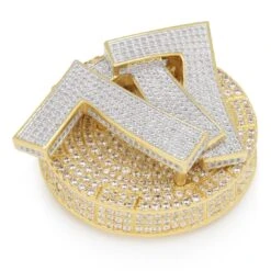 Iced Triple 7's Card Guard -King Ice iced triple 7 s card guard two tone king ice 25241442386095