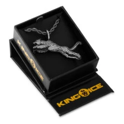 Jaguar Necklace -King Ice jaguar necklace king ice 34279545340079