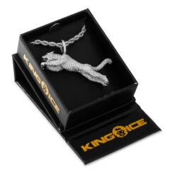 Jaguar Necklace -King Ice jaguar necklace king ice 34279545634991