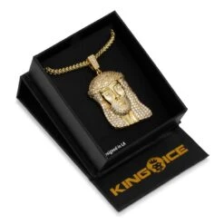 Jesus Necklace -King Ice jesus necklace king ice 30597414518959