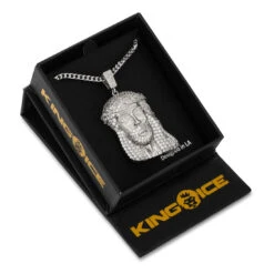 Jesus Necklace -King Ice jesus necklace king ice 35454443978927