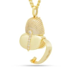 King Tut Stash Necklace -King Ice king tut stash necklace king ice 14869829877814