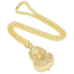 King Tut Stash Necklace -King Ice king tut stash necklace king ice 14869853208630