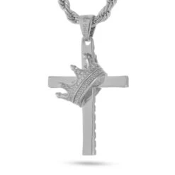 Kingdom Cross Necklace -King Ice kingdom cross necklace king ice 30546442158255