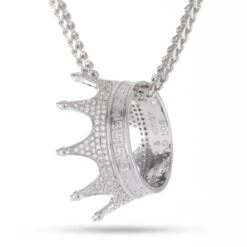 Kings Crown Necklace -King Ice kings crown necklace king ice 30485887156399