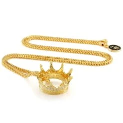 Kings Crown Necklace -King Ice kings crown necklace king ice 30564679975087