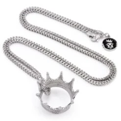 Kings Crown Necklace -King Ice kings crown necklace king ice 30564877598895