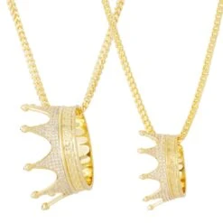 Kings Crown Necklace -King Ice kings crown necklace king ice 31577789431983