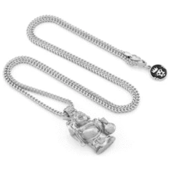 Laughing Buddha Necklace -King Ice laughing buddha necklace king ice 17501827203126