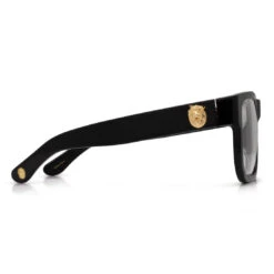 Mt. Olympus Classic Black Sunglasses -King Ice lion head glasses with glossy black frame king ice 14876958359606