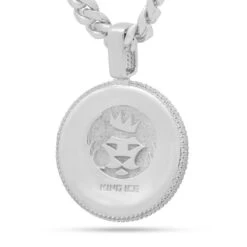 Lion Shield Necklace -King Ice lion shield necklace king ice 17391014477878