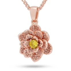 Lotus Of Rebirth Necklace 19 Lotus Of Rebirth Necklace -King Ice lotus of rebirth necklace rose gold 1 3 king ice 30594037219503