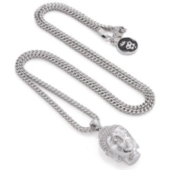 Mini Polished Buddha Necklace -King Ice mini polished buddha necklace king ice 30531432546479