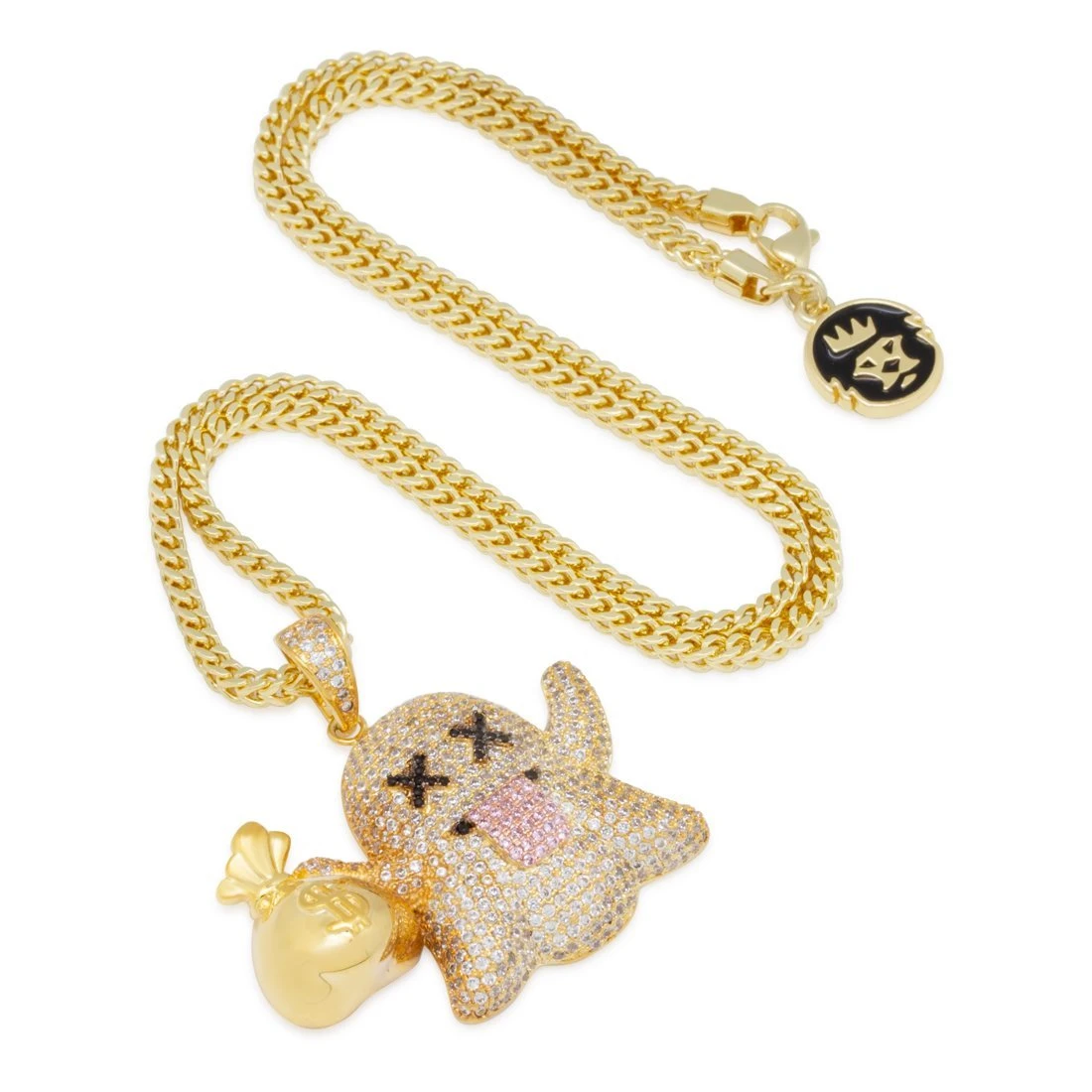 Money Ghost Emoji Necklace 3 Money Ghost Emoji Necklace - Image 3