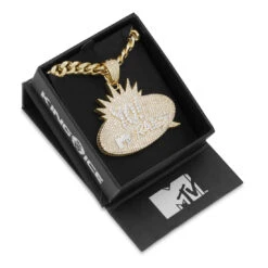 MTV X King Ice - Yo! MTV Raps Necklace -King Ice mtv x king ice yo mtv raps necklace 14k gold 2 king ice 25686967779503