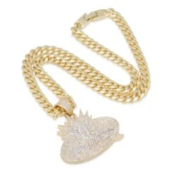 MTV X King Ice - Yo! MTV Raps Necklace -King Ice mtv x king ice yo mtv raps necklace 14k gold 2 king ice 25687113990319